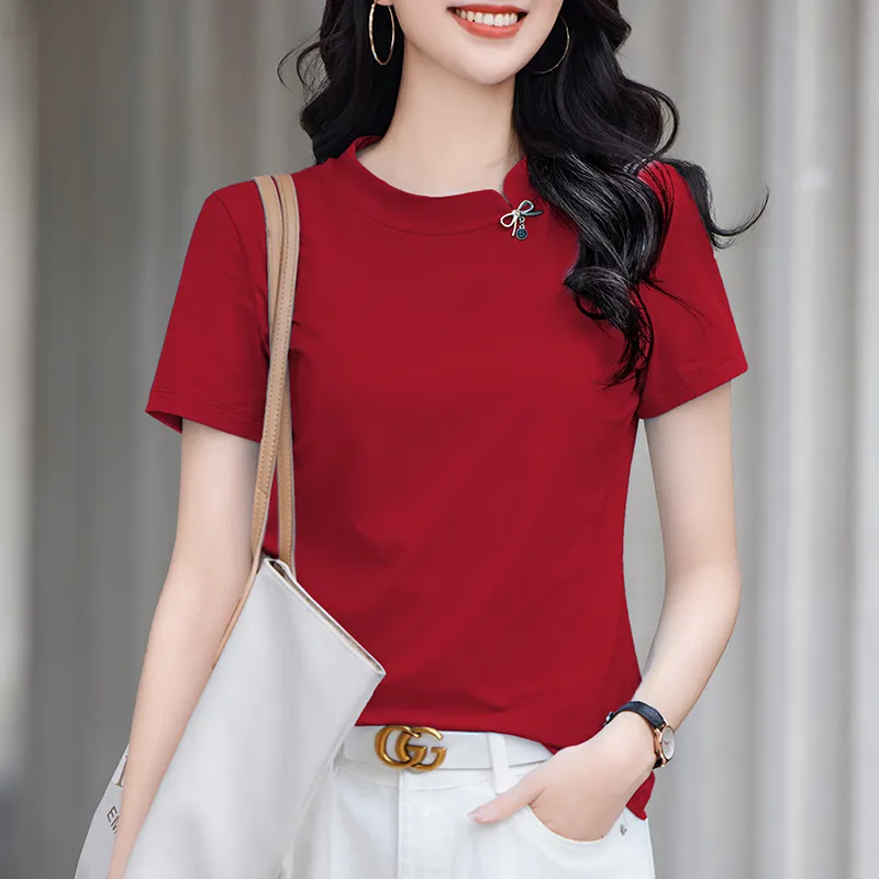 LUYOUYE Regular T Shirt Women's-6