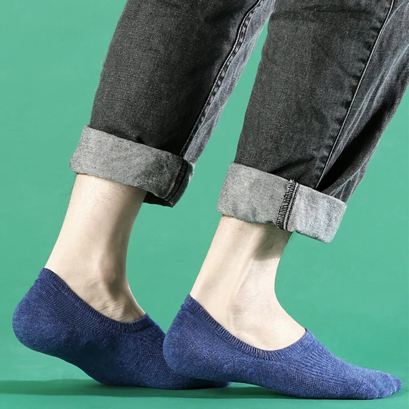 LUYOUYE No Show Socks Men's 6 Pack-19