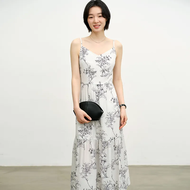 LUYOUYE Sleeveless Dress Women's-3