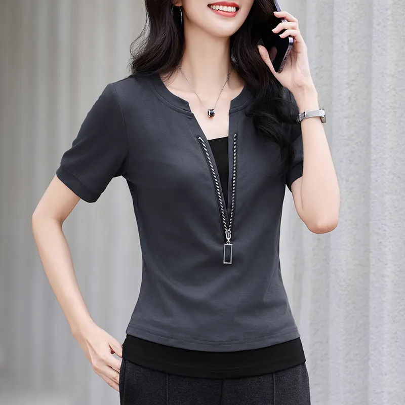 LUYOUYE T Shirts Women's-8