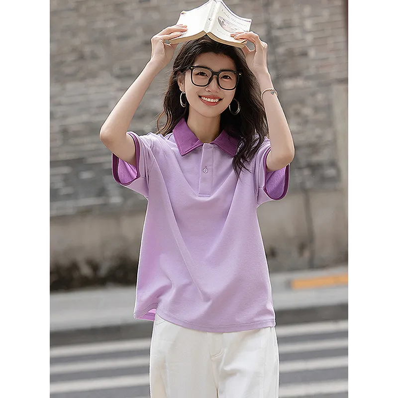 LUYOUYE T Shirts Women's Purple-3