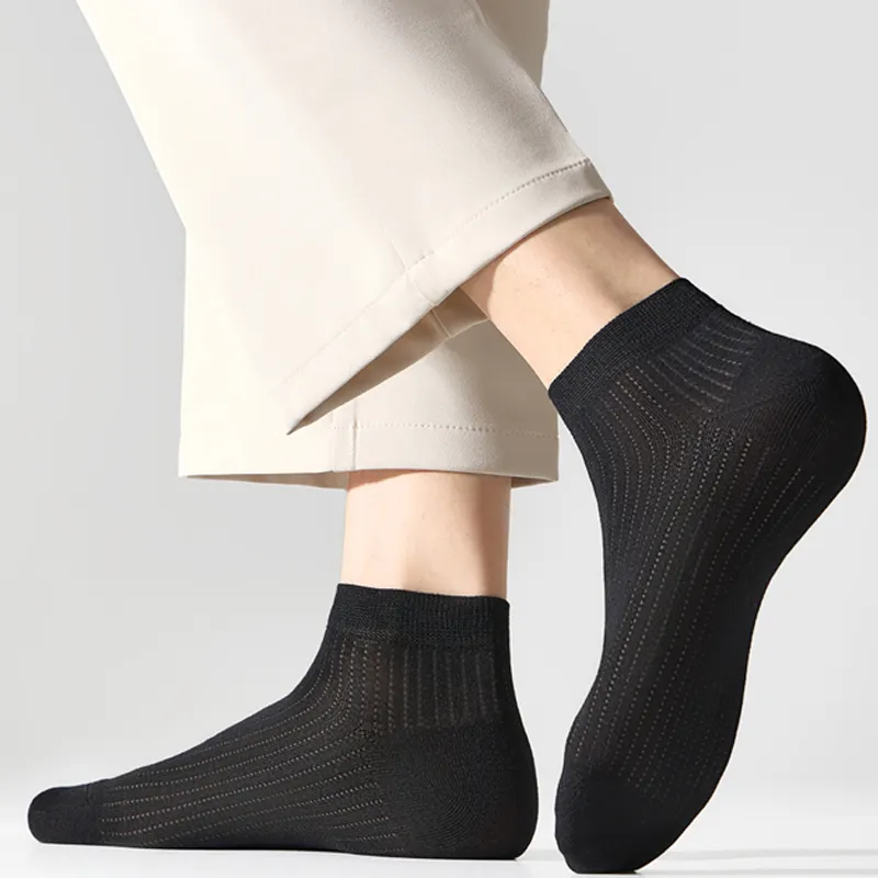 LUYOUYE Ankle Socks Men's 5 Pack-18