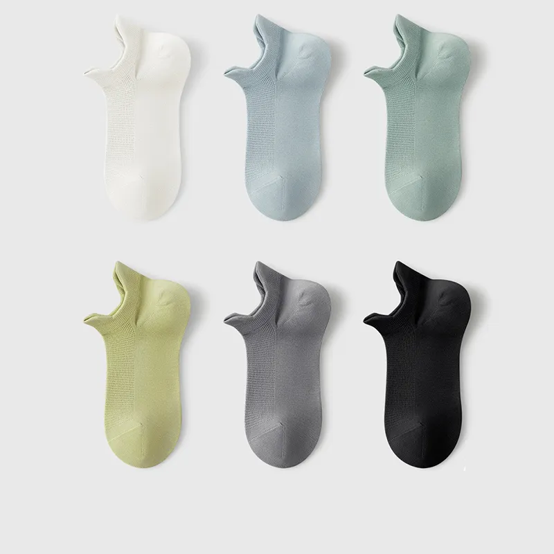 LUYOUYE No Show Socks Men's 6 Pack-13