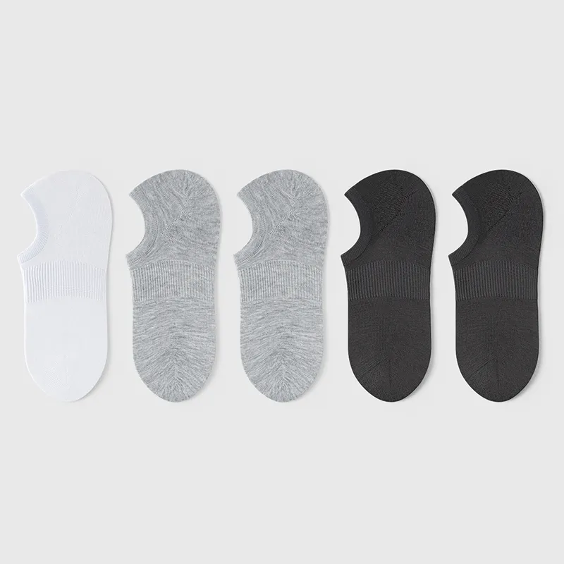 LUYOUYE No Show Socks Men's 5 Pack-15