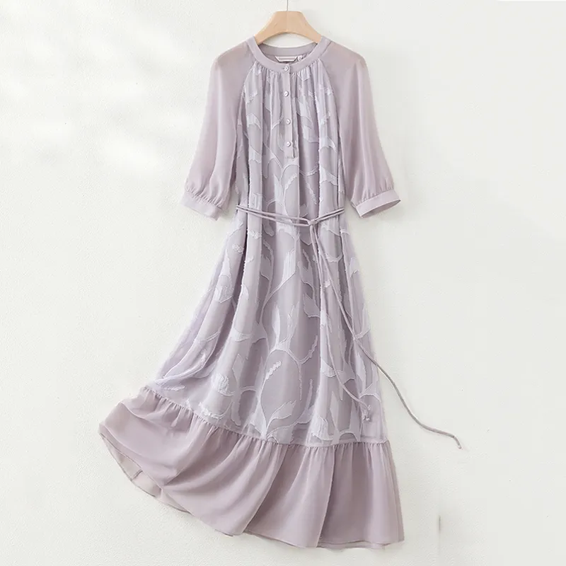 LUYOUYE Short Sleeved Dress Women's-1