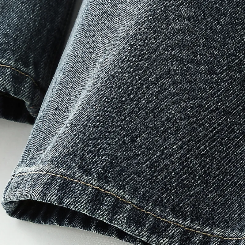 LUYOUYE Jeans Women's Vintage Blue-3
