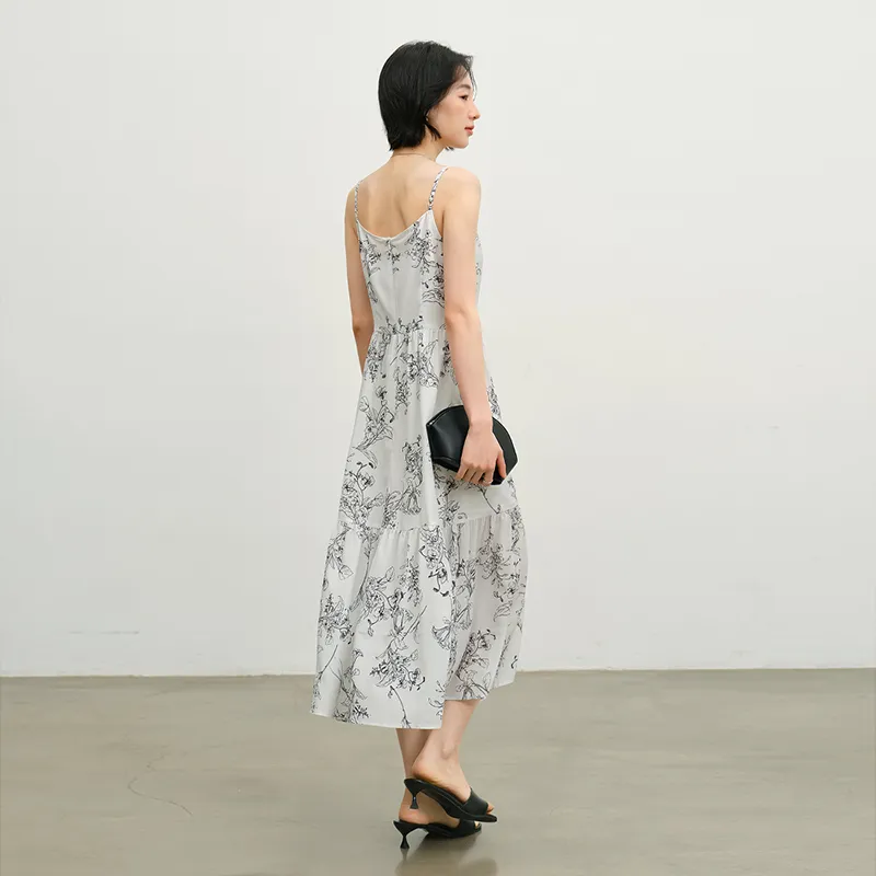 LUYOUYE Sleeveless Dress Women's-1