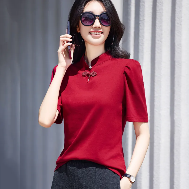 LUYOUYE T Shirts Women's-4