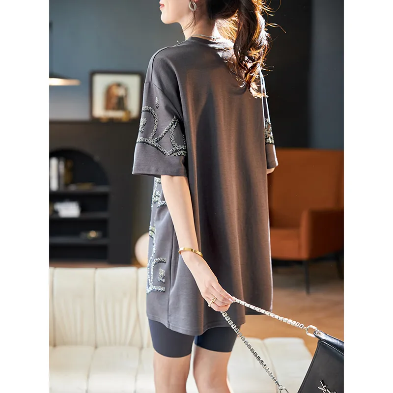 LUYOUYE Raglan Sleeve T Shirt Women's-2
