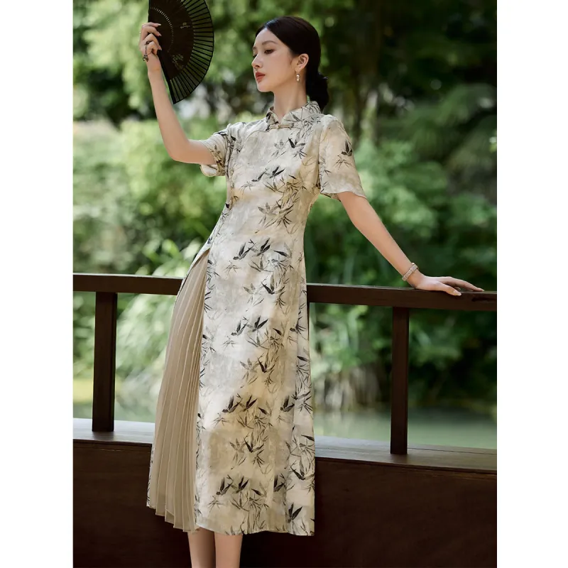 LUYOUYE Short Sleeved Dress Women's-3