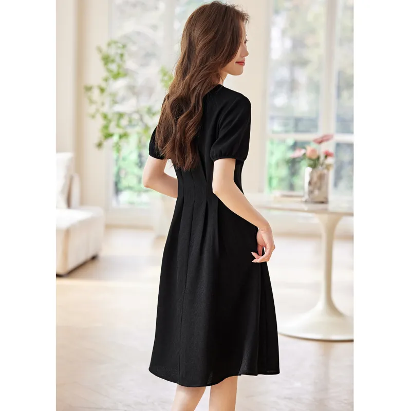 LUYOUYE Short Sleeved Dress Women's-2