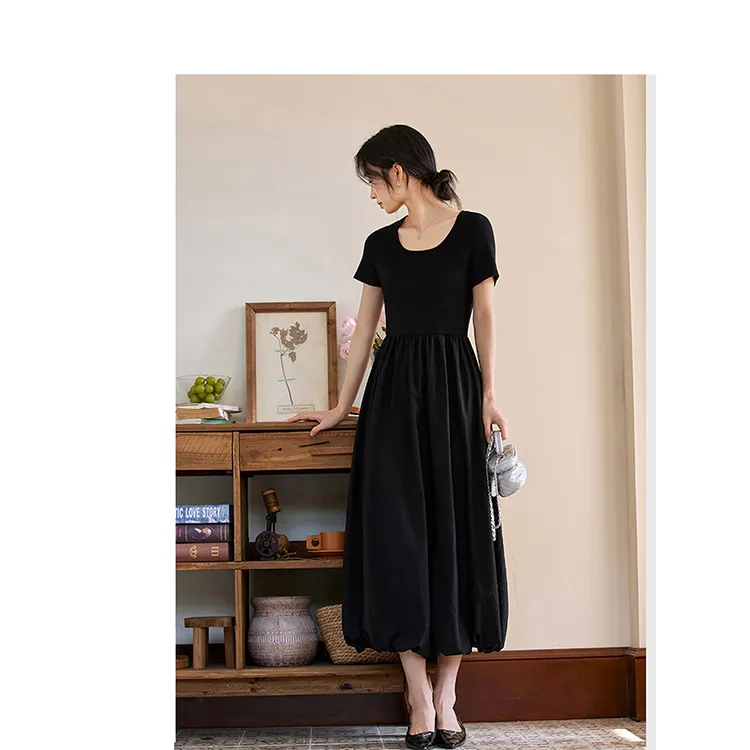 LUYOUYE Short Sleeved Dress Women's-2