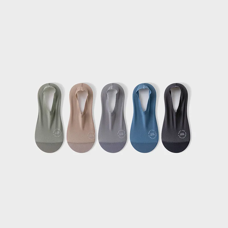 LUYOUYE No Show Socks Men's 5 Pack-8