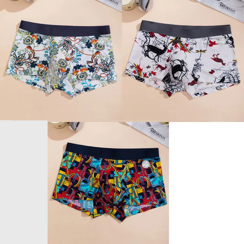 LUYOUYE Underpants Men's 3 Pack-9