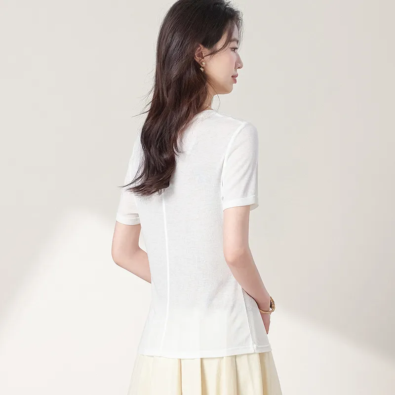 LUYOUYE Regular T Shirt Women's-4