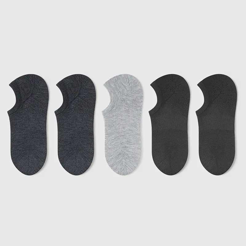 LUYOUYE No Show Socks Men's 5 Pack-31