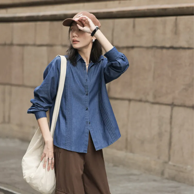 LUYOUYE Shirts Women's-5