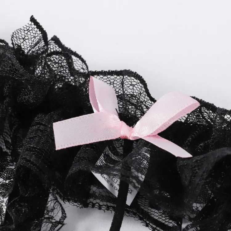 LUYOUYE Underwear Set Women's Black-3