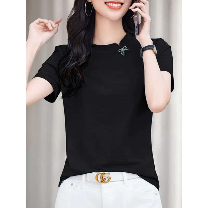 LUYOUYE Regular T Shirt Women's-10