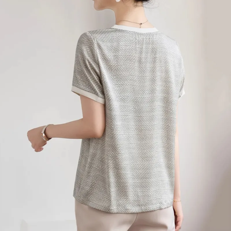 LUYOUYE T Shirts Women's Gray-2