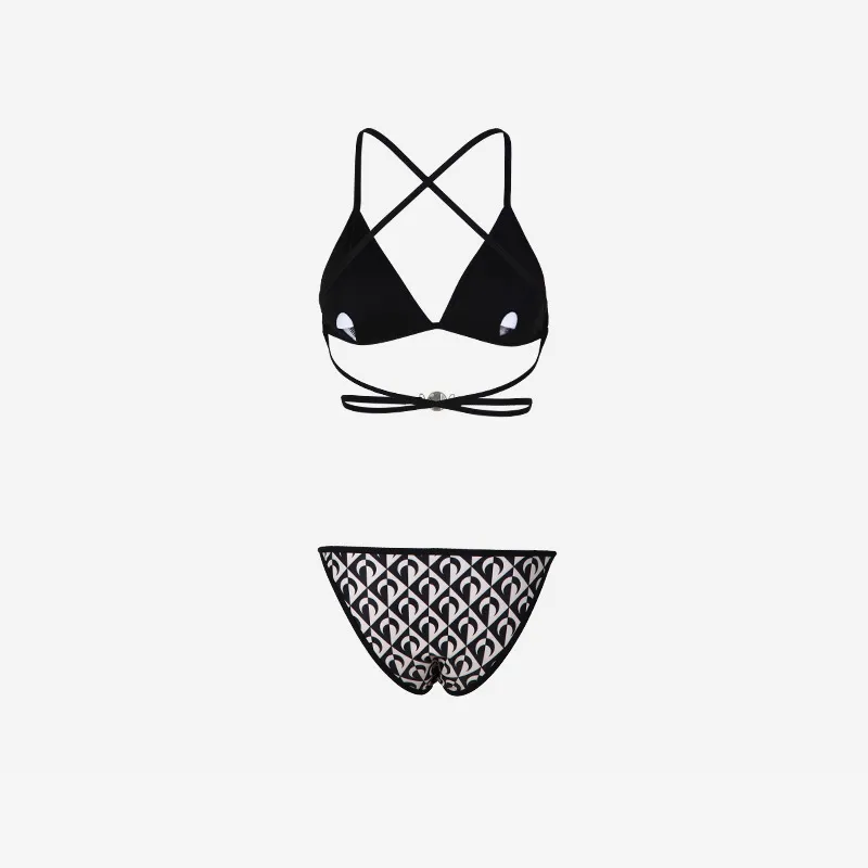 LUYOUYE Bikinis Women's Black-3