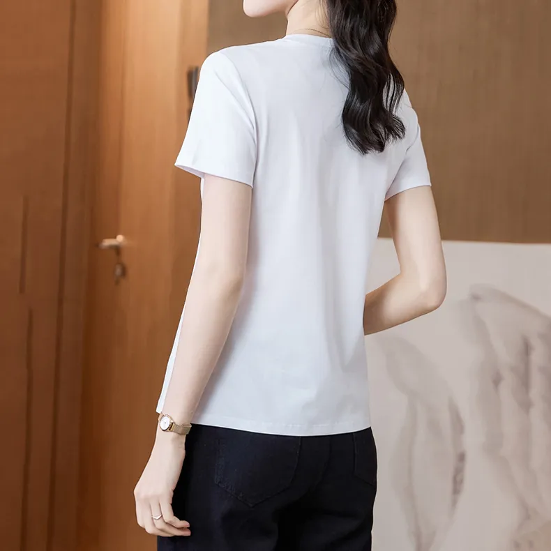 LUYOUYE Batwing Sleeve T Shirt Women's-3
