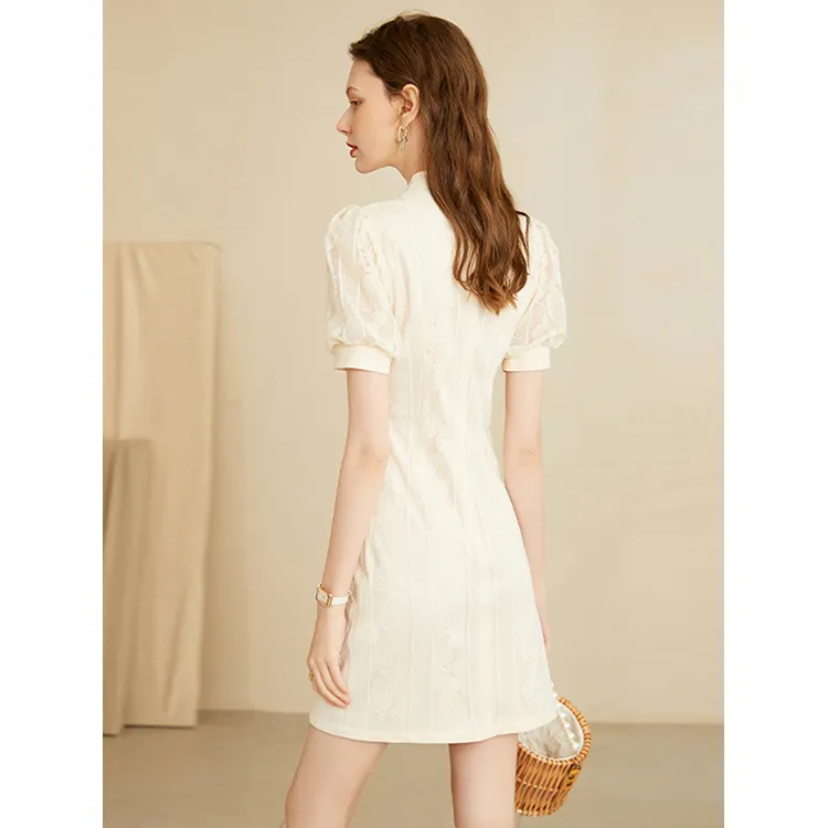 LUYOUYE Short Sleeved Dress Women's-1