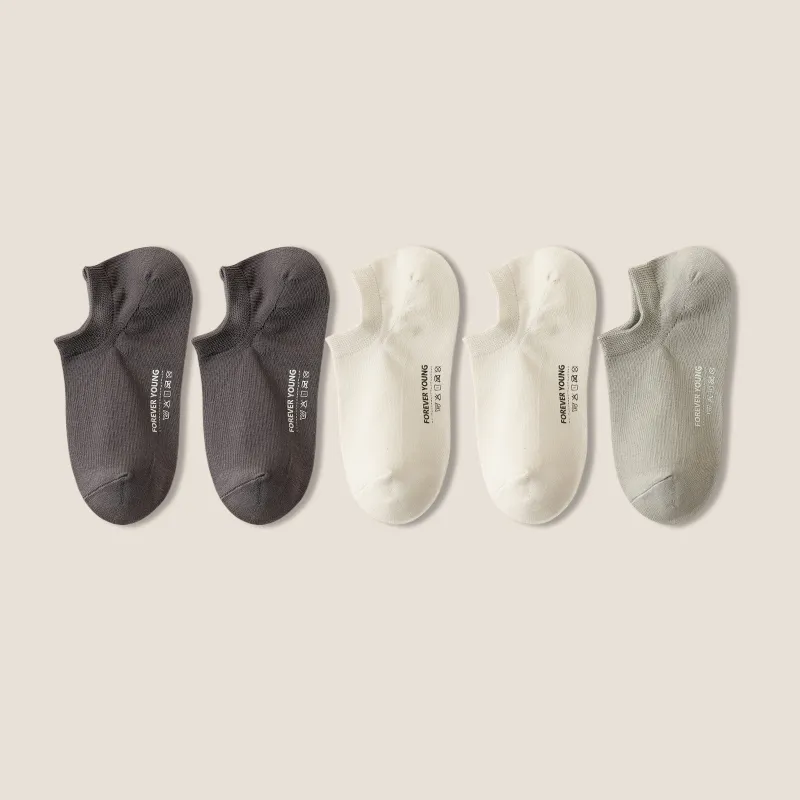 LUYOUYE No Show Socks Men's 5 Pack-6