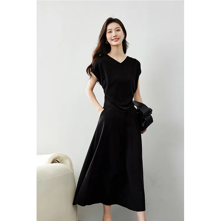 LUYOUYE Two Piece Skirt Sets Women's-5