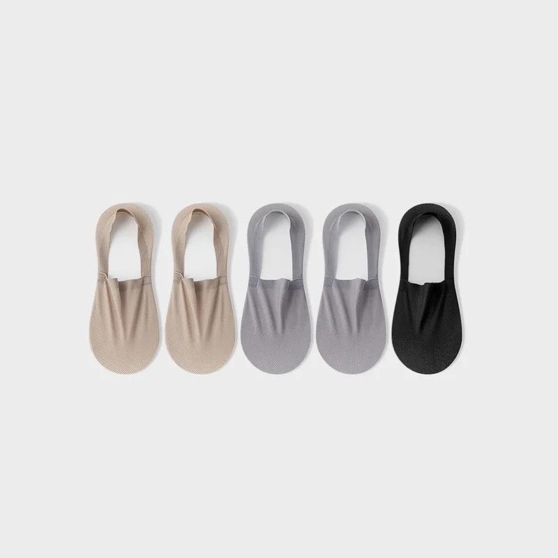 LUYOUYE No Show Socks Men's 5 Pack-19