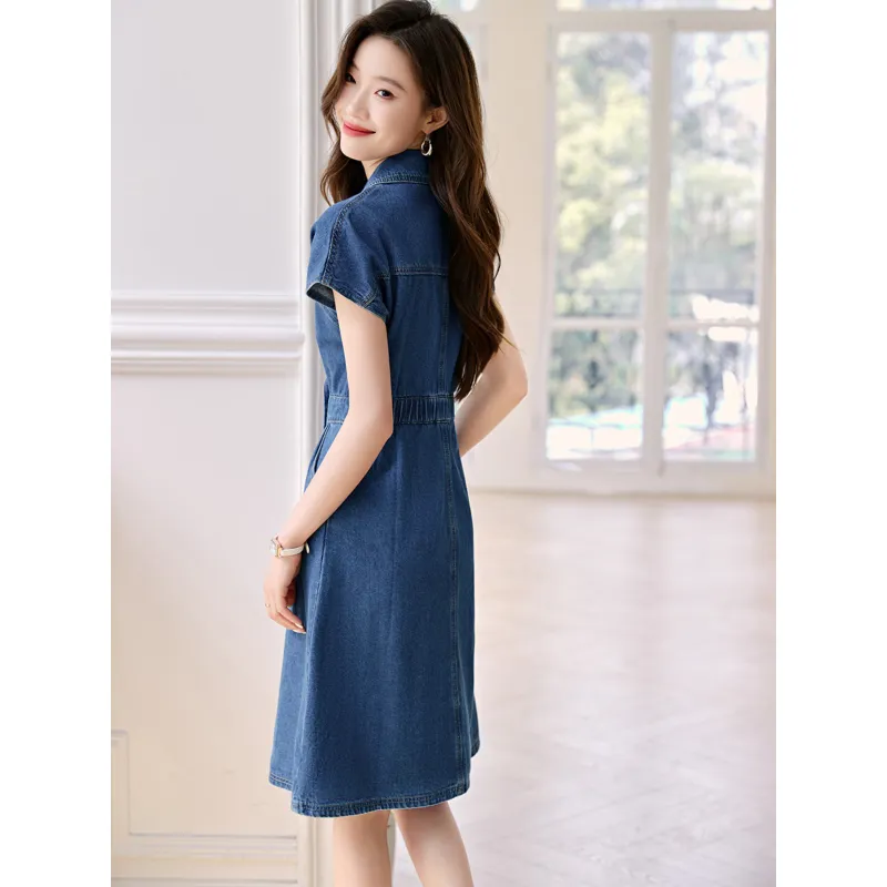 LUYOUYE Short Sleeved Dress Women's-1