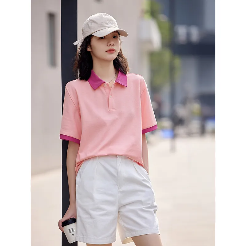 LUYOUYE T Shirts Women's Pink-3