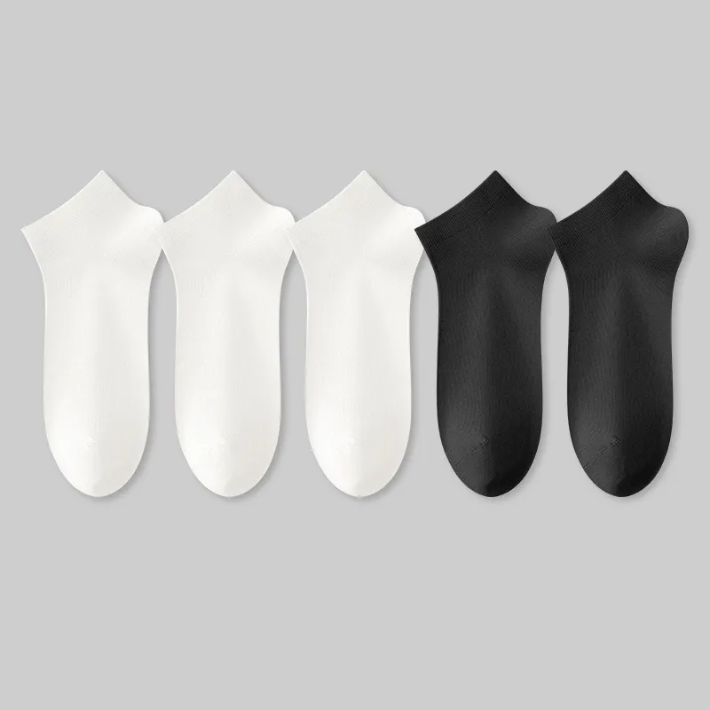 LUYOUYE No Show Socks Men's 5 Pack-17