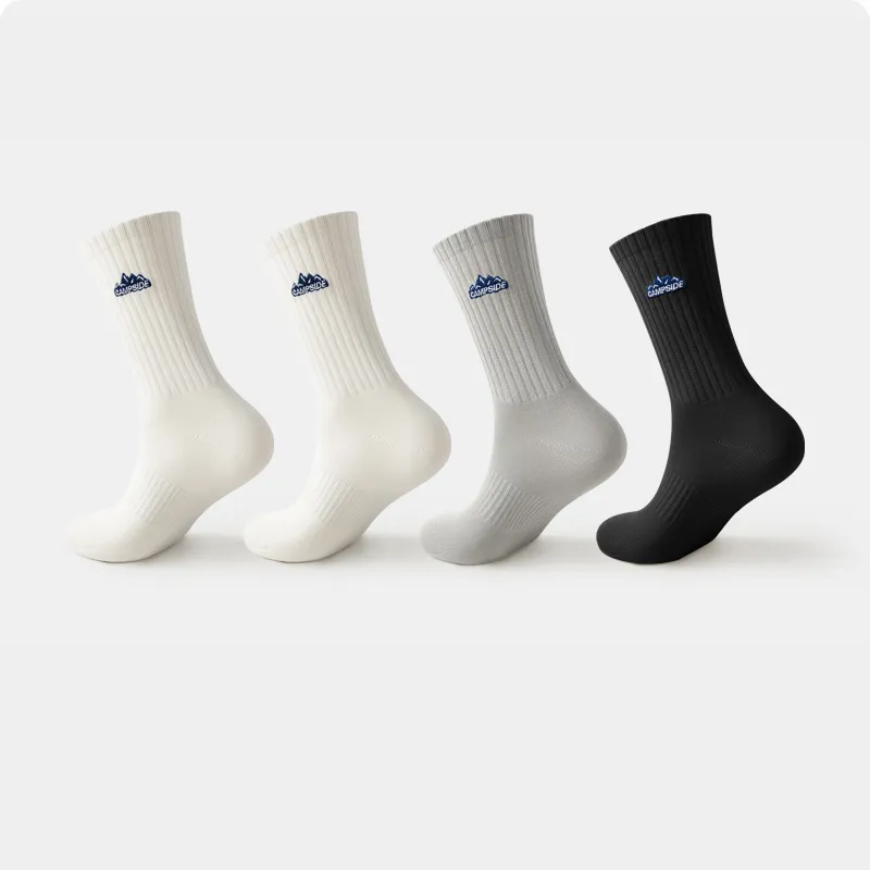 LUYOUYE Mid Calf Socks Men's 4 Pack-37
