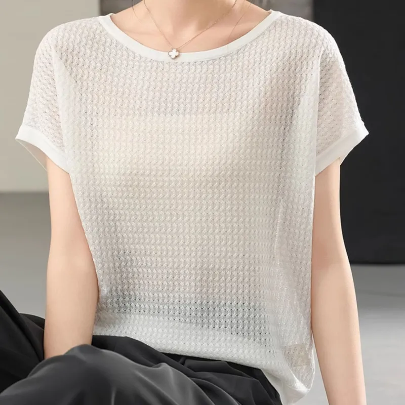 LUYOUYE Batwing Sleeve T Shirt Women's-16