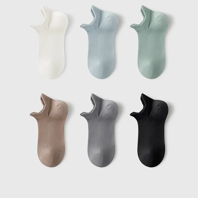 LUYOUYE No Show Socks Men's 6 Pack-22