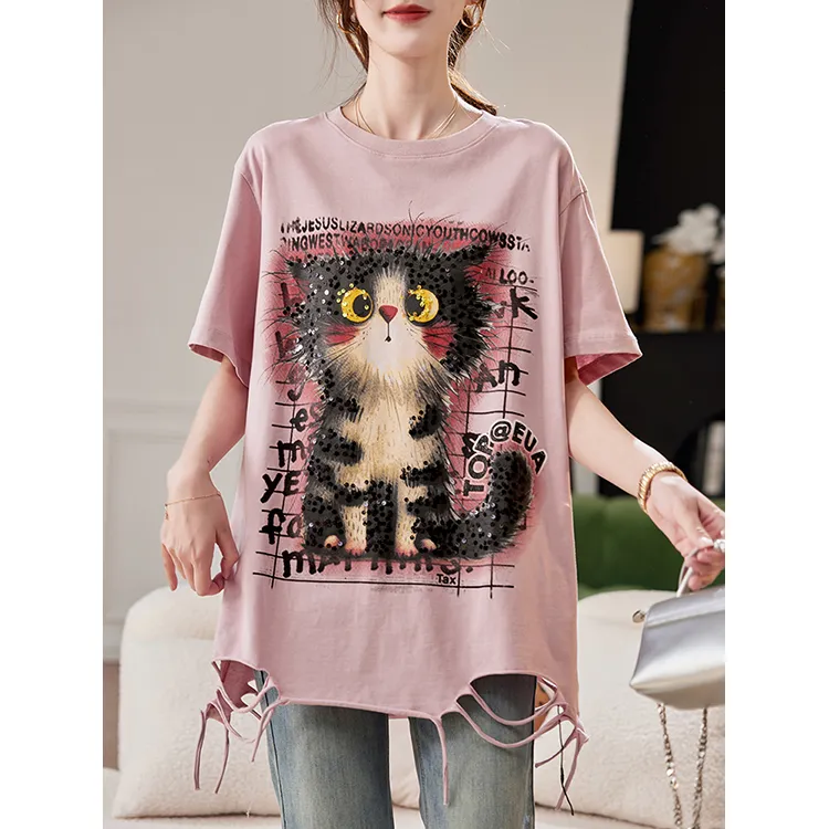 LUYOUYE Regular T Shirt Women's-2