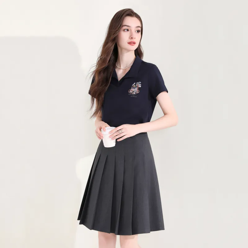 LUYOUYE Set in Sleeve T Shirt Women's-6