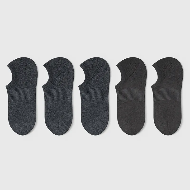 LUYOUYE No Show Socks Men's 5 Pack-35