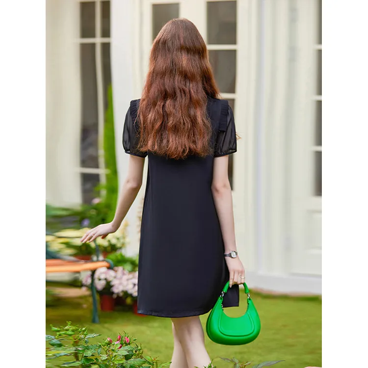 LUYOUYE Short Sleeved Dress Women's-1