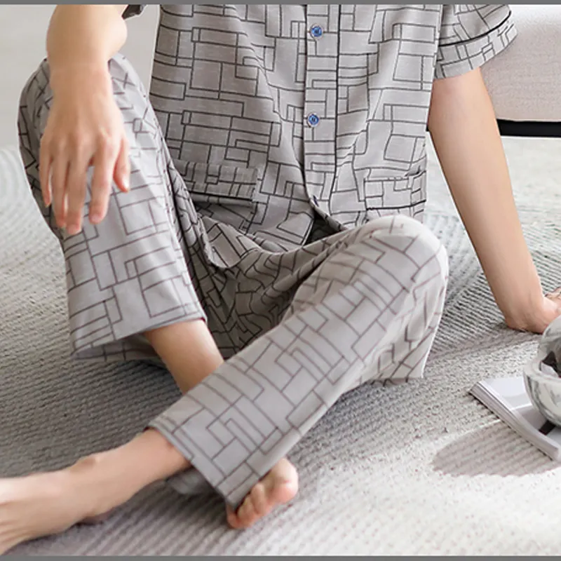 LUYOUYE Men Pajama Sets-8