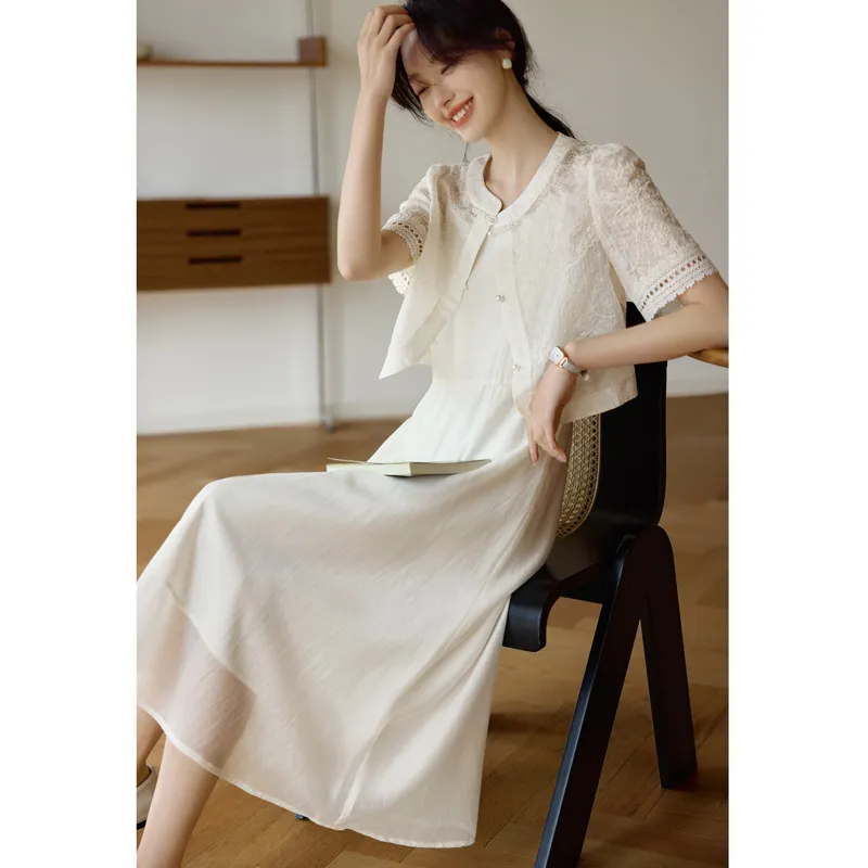 LUYOUYE Two Piece Skirt Sets Women's-1