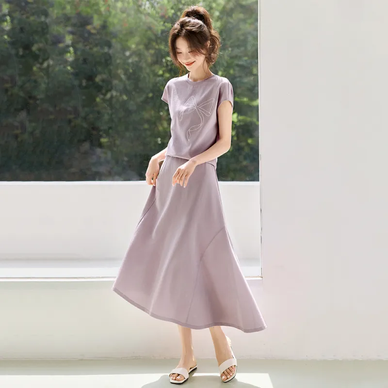 LUYOUYE Two Piece Skirt Sets Women's-2