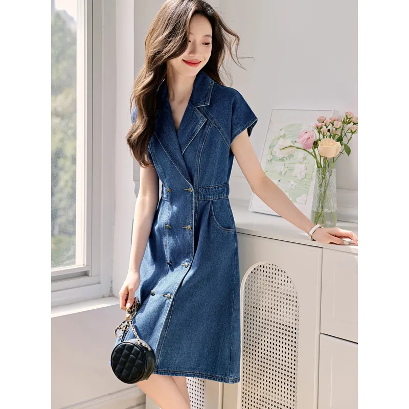 LUYOUYE Short Sleeved Dress Women's-2
