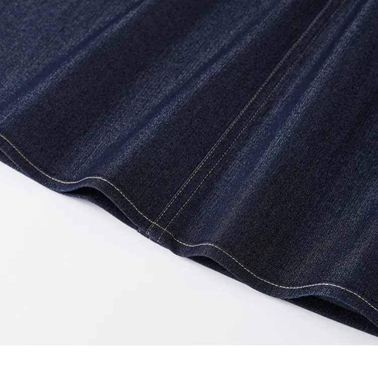 LUYOUYE Denim Long Skirt Women's-4