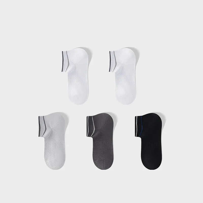 LUYOUYE Ankle Socks Men's 5 Pack-22