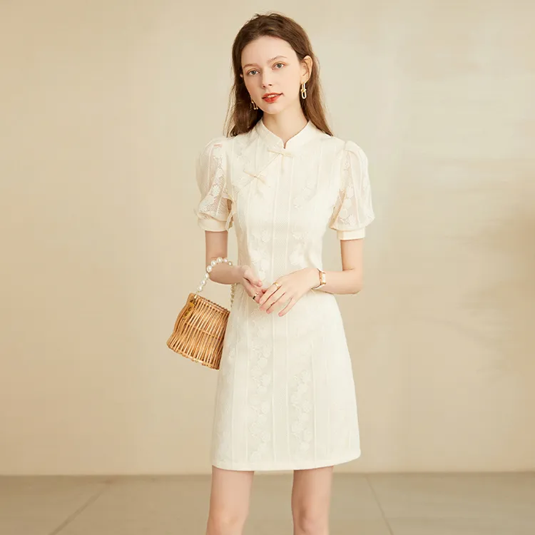 LUYOUYE Short Sleeved Dress Women's-2