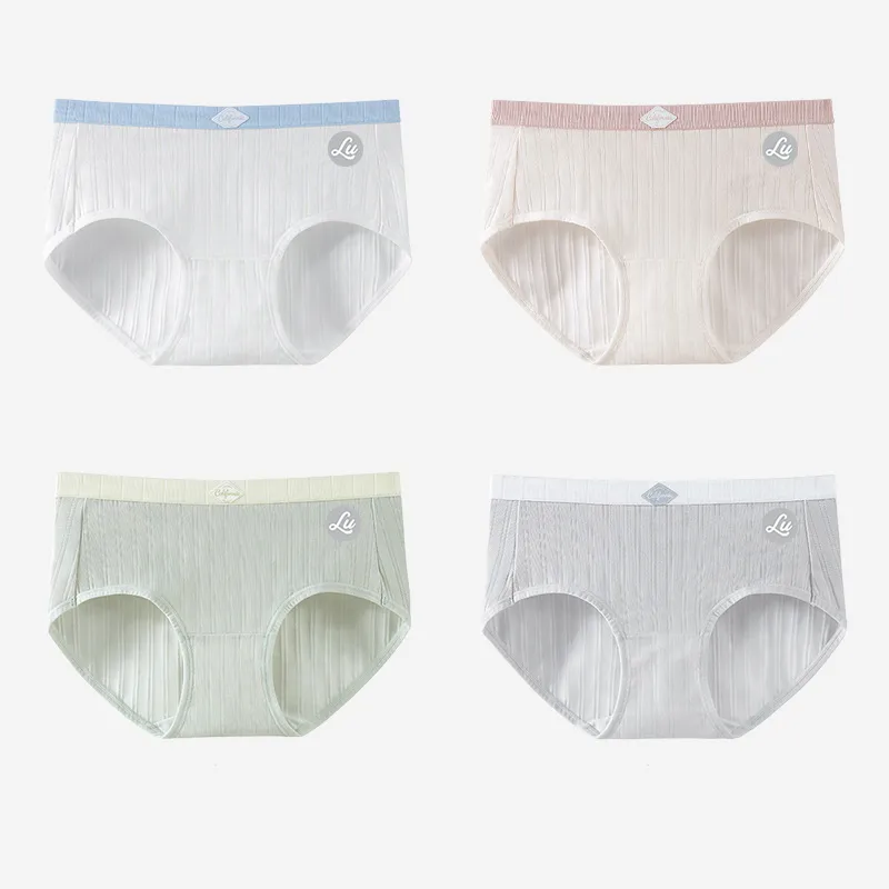 LUYOUYE Underpants Women's 4 Pack-11