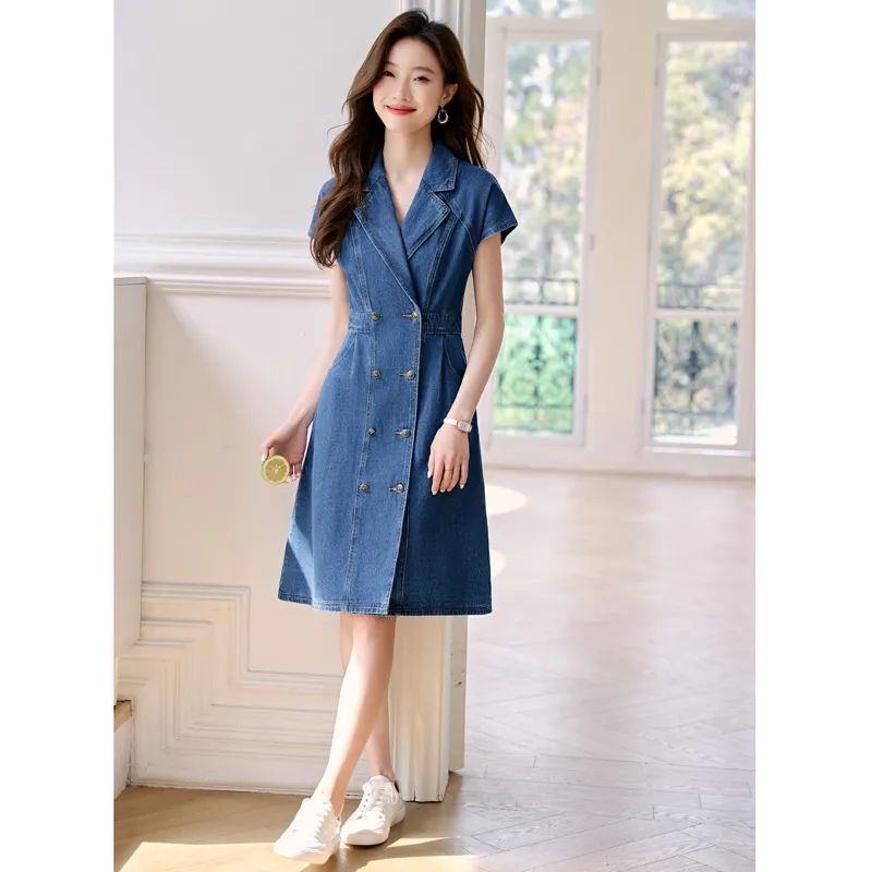 LUYOUYE Short Sleeved Dress Women's-3