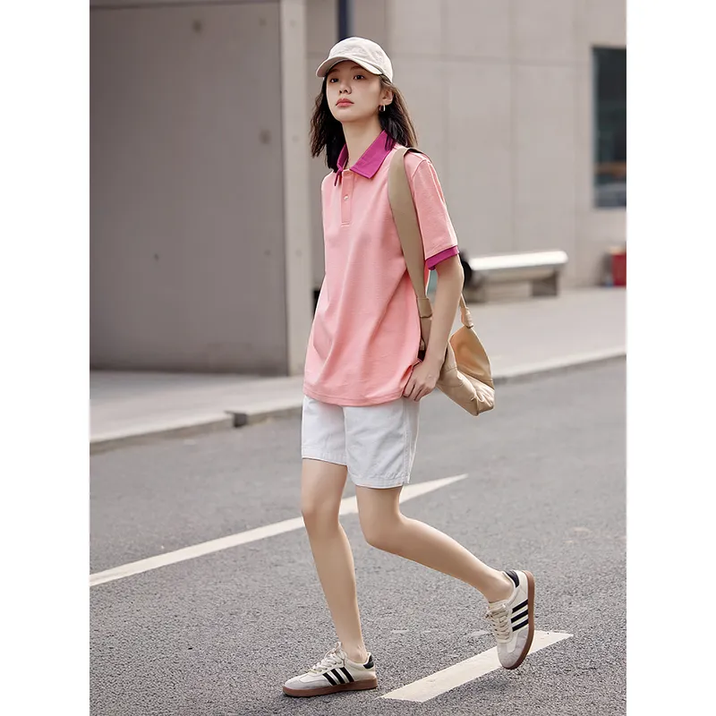 LUYOUYE T Shirts Women's Pink-2